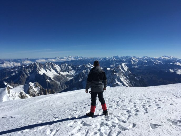 Ужгородець Ярослав Газа розповів про своє сходження на найвищу гору Європи – 03