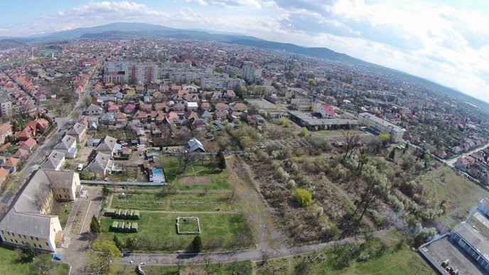 Бійці 128-ї бригади сфотографували Мукачево із безпілотника (ФОТО) – 01