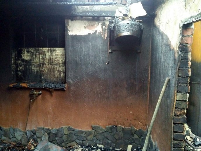 У Перечинському районі згоріла лазня – 02 У Перечинському районі згоріла лазня – 02