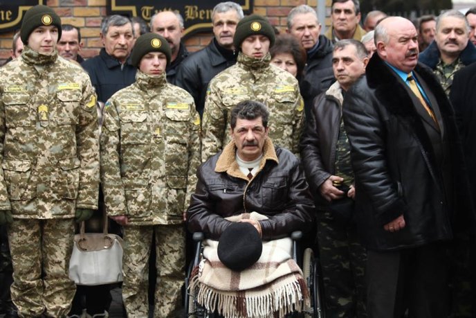 Пам’ять воїнів-інтернаціоналістів вшанували в центрі Мукачева – 04