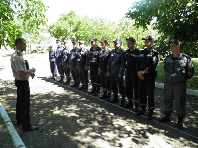 Закарпатські рятувальники готуються до Всеукраїнського конкурсу «Кращий начальник караулу» – 05