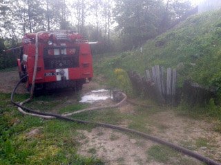 Пожежа у Перечині: горіла сушильна камера деревообробного підприємства – 03 Пожежа у Перечині: горіла сушильна камера деревообробного підприємства – 03