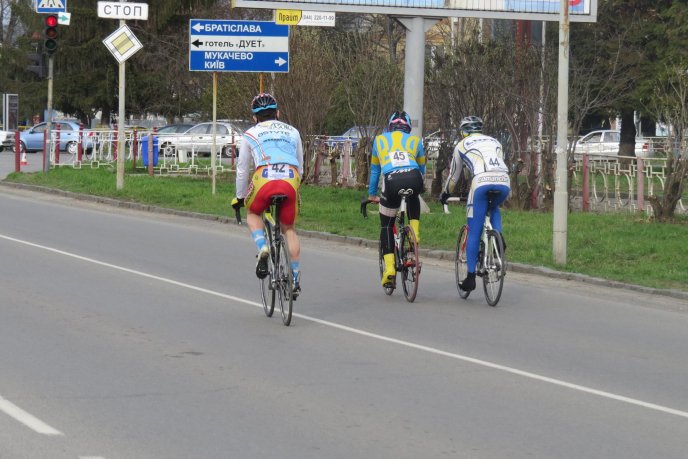 В Ужгороді відбувся перший етап чемпіонат України з велоспорту-шосе – 28