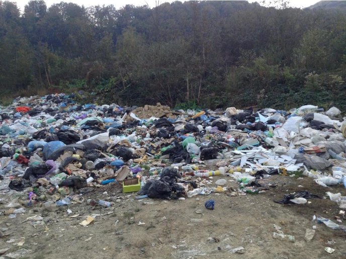 Обабіч траси Київ-Чоп неподалік Сваляви люди влаштували стихійне сміттєзвалище – 03