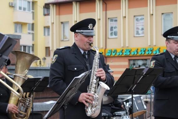 Донецькі поліцейські виступали в Хусті – 03