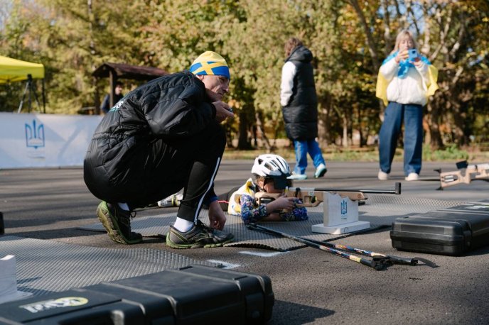 У Мукачеві змагались більше півсотні юних біатлоністів – 04