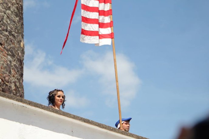 У Мукачеві влаштували реконструкцію весілля Ілони Зріні та Імре Текелі – 14