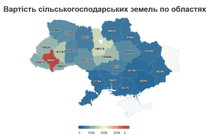Скільки коштує гектар землі на Закарпатті: оновлені ціни в жовтні – 01 Скільки коштує гектар в різних областях України