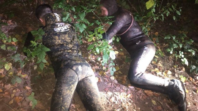 На березі Тиси піймали двох військовозобов’язаних чоловіків – 01