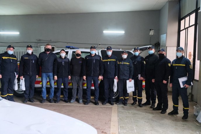 Рятувальники навчались надавати допомогу під час ліквідації наслідків ДТП – 03