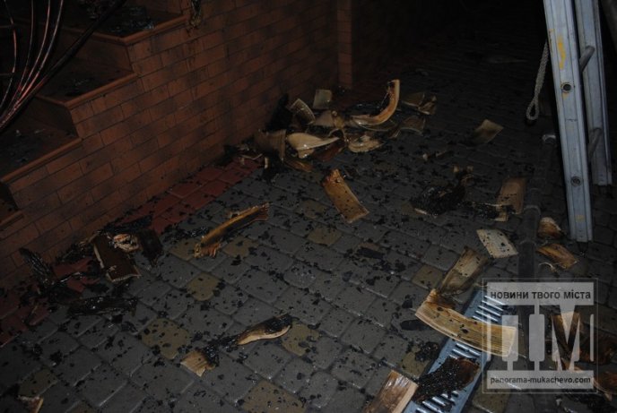 Деталі пожежі, що сталась неподалік мукачівського замку (ФОТО, ВІДЕО) – 08