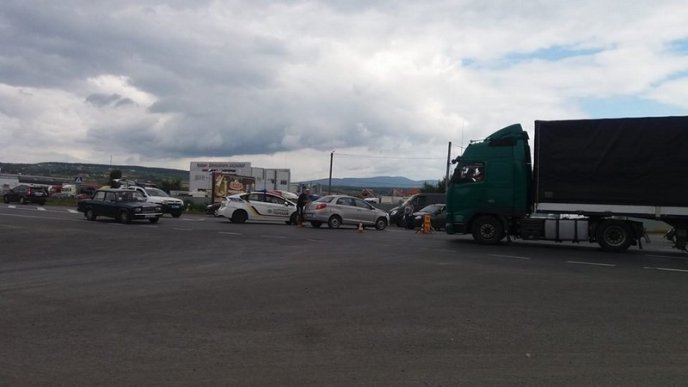 В Ужгороді трапилася аварія – 02