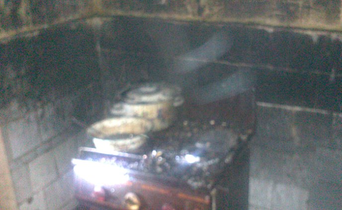 Пожежа у Хусті: госпіталізували 54-річного власника житлового будинку – 03