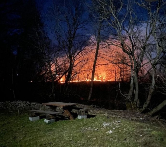 На Іршавщині вирує пожежа – 01 На Іршавщині вирує пожежа – 01