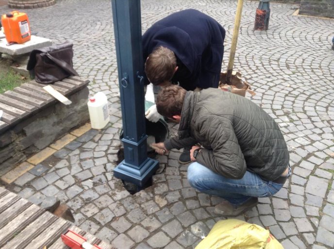 У центрі Мукачева з’явився міні-пам’ятник Ференцу Ракоці ІІ – 03