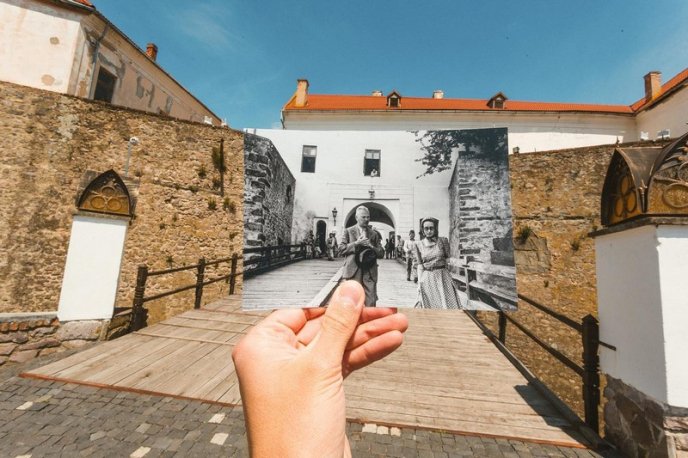 "Мукачево вчора та сьогодні": закарпатський екскурсовод створив цікавий фотопроєкт  – 07