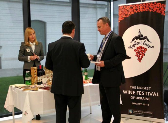 У рамках Днів України в Кошицях Мукачево представлене окремим павільйоном – 03