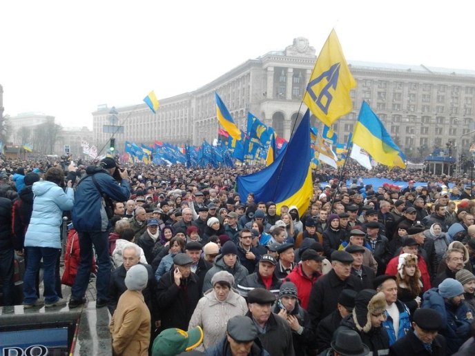 ЄвроМайдан у Києві в об’єктиві мукачівця (ФОТОРЕПОРТАЖ) – 06