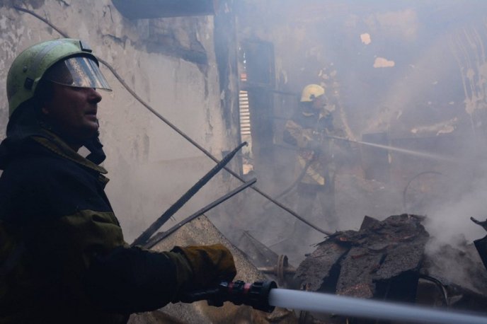 На території коледжу сталася пожежа – 04