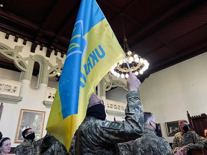 Сьогодні в Мукачеві одружився військовий 128-ої бригади – 03