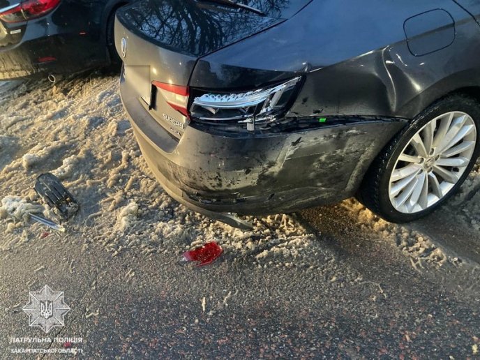 Ввечері в Ужгороді сталась аварія – 03