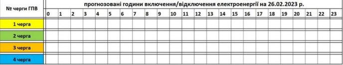 Чи відключатимуть електроенергію цієї неділі: опубліковано графік на 26 лютого – 01 Чи відключатимуть електроенергію цієї неділі: опубліковано графік на 26 лютого – 01