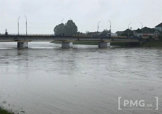 Рівень води в Латориці значно підвищився. Мукачівці б’ють на сполох – 01 Рівень води в Латориці значно підвищився. Мукачівці б’ють на сполох – 01