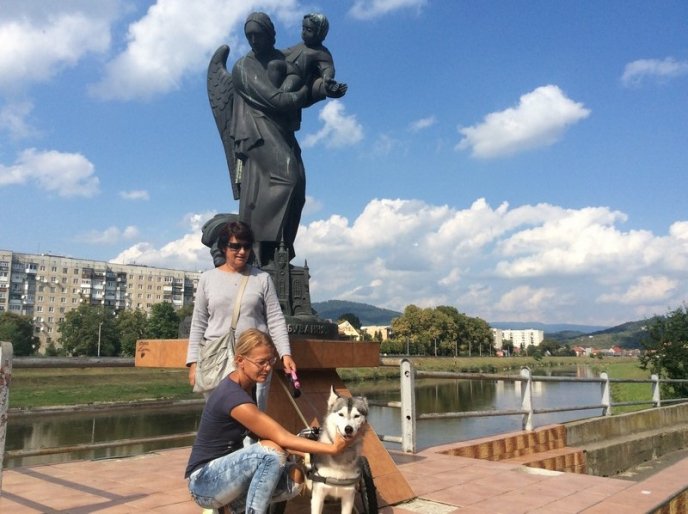 Небайдужі мукачівці врятували собаку, яку кинули помирати – 03