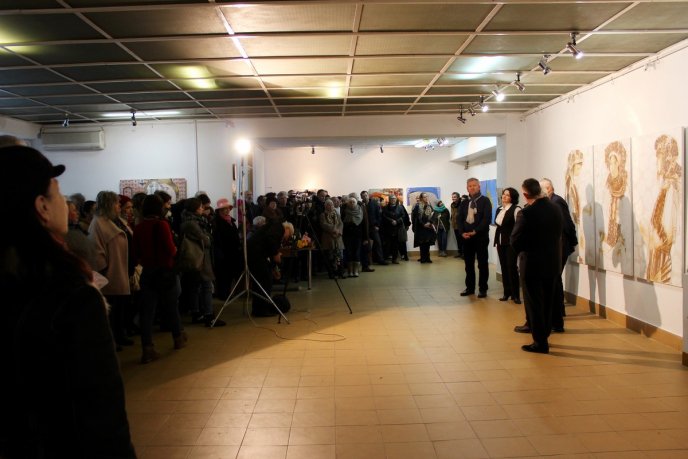 В Ужгороді відкрилась виставка робіт Людмили Корж-Радько "Чотири літа" – 07