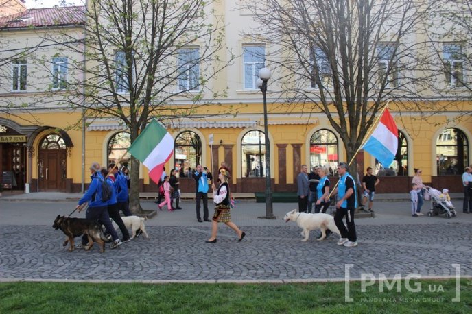 У Мукачеві урочисто відкрили чемпіонат світу зі слідової роботи службових собак – 39