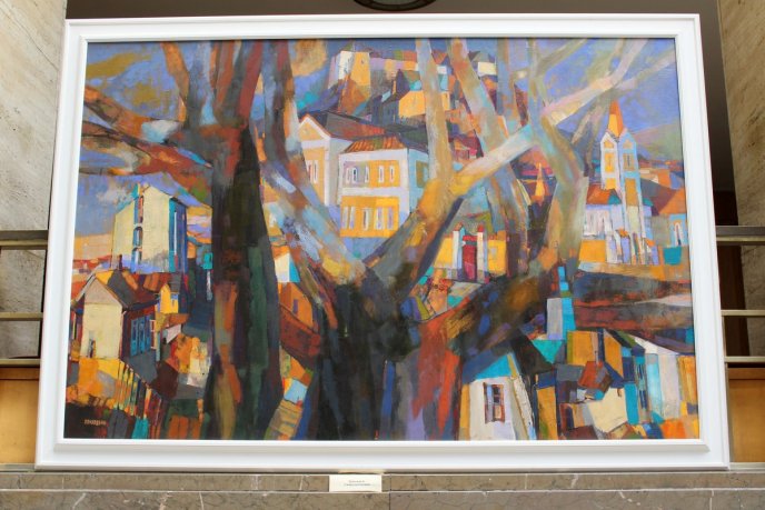 У приміщенні Закарпатської ОДА художники краю представили найкращі роботи – 04