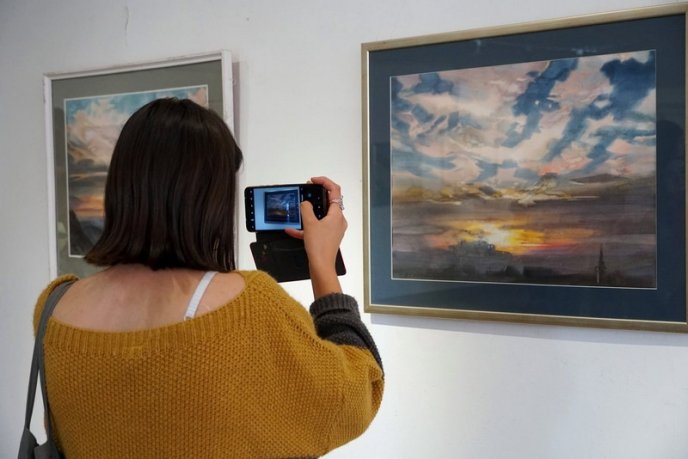 В Ужгороді відкрили виставку відомого закарпатського художника – 08