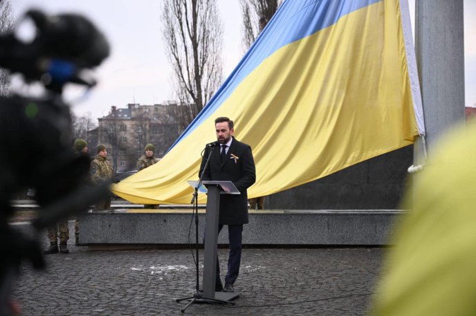 В Ужгороді відзначили День єднання – 02