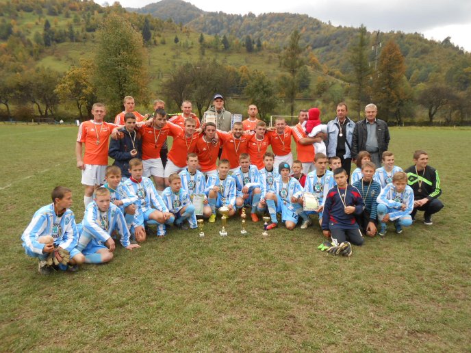 На Рахівщині відбулись матчі Кубка району з футболу – 10