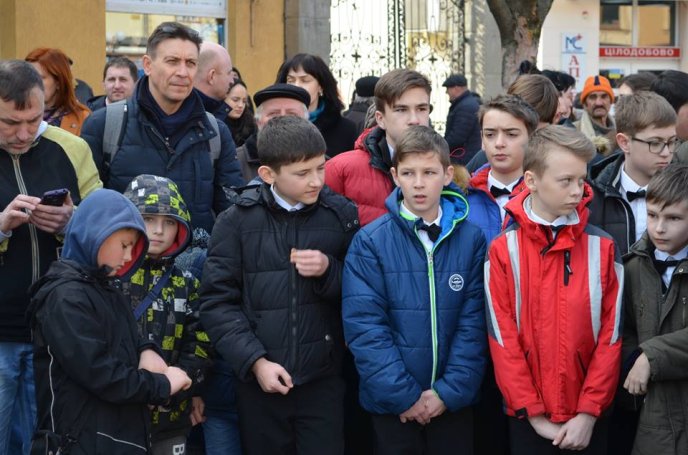 У Мукачеві урочисто відкрили пам’ятник Святому Мартину – 02