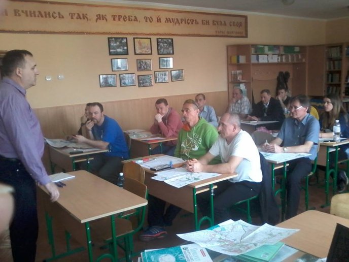 Ужгородці навчались військовій топографії – 02