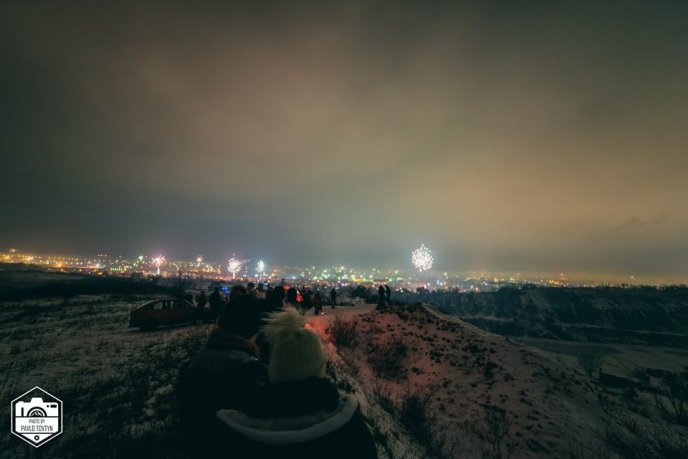 Ужгород в новорічну ніч: фантастичні фото – 01 Ужгород в новорічну ніч: фантастичні фото – 01