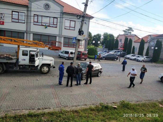 У Мукачеві зранку сталася аварія – 02