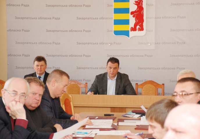 В Ужгороді відбулось чергове засідання Президії Закарпатської облради – 06