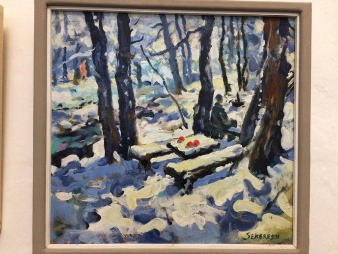 У "Паланку" відкрили виставку відомого закарпатського художника – 05 У "Паланку" відкрили виставку відомого закарпатського художника – 05