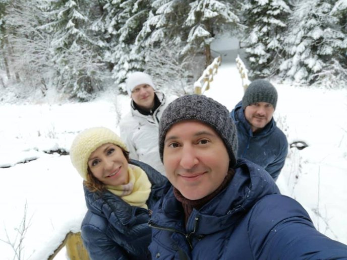 Зірки телеканалу СТБ навідались на Закарпаття – 02