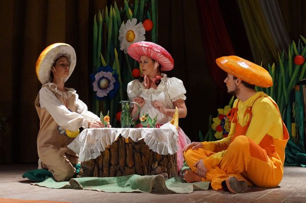 Тячівським школярам презентували виставу-казку «Жила-була Сироїжка» – 06