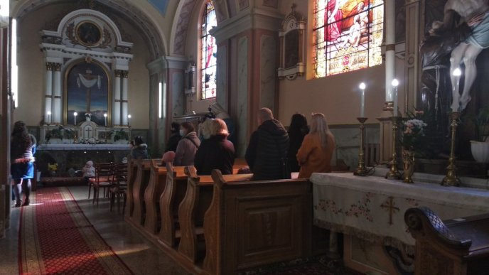 Католицький Великдень: як в Ужгороді відбувались богослужіння та освячення пасок – 04