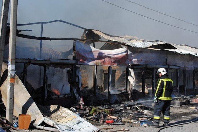 Шокуюча пожежа на логойдівському ринку (ФОТОРЕПОРТАЖ) – 10