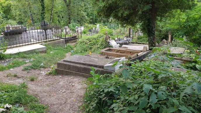 В Ужгороді невідомі вандали поламали надгробні пам’ятники – 05