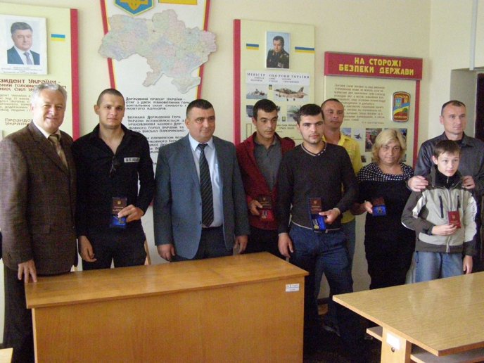 У Мукачеві вручили нагороди бійцям АТО – 07