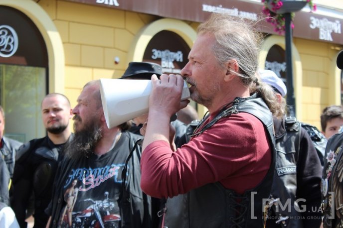 Байкери проїхались вулицями Мукачева – 40