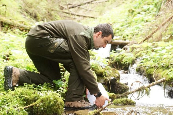 У гірські річки Рахівщини випустили понад 15 тисяч мальків форелі – 04