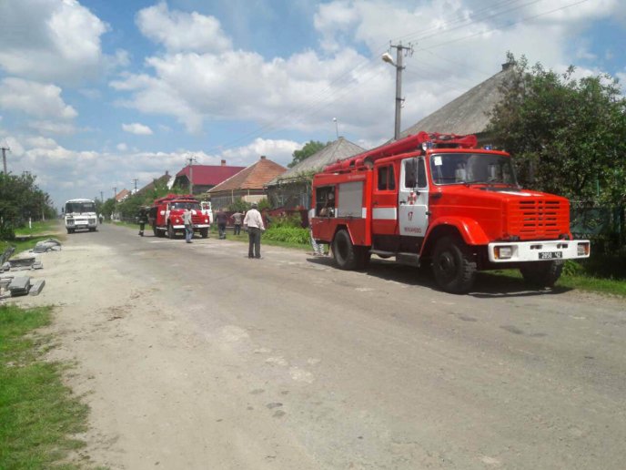На території приватного домоволодіння на Мукачівщині сталась пожежа – 01