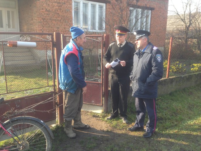 У Часлівцях, що на Ужгородщині, рятувальники провели пожежно-профілактичне відпрацювання – 04